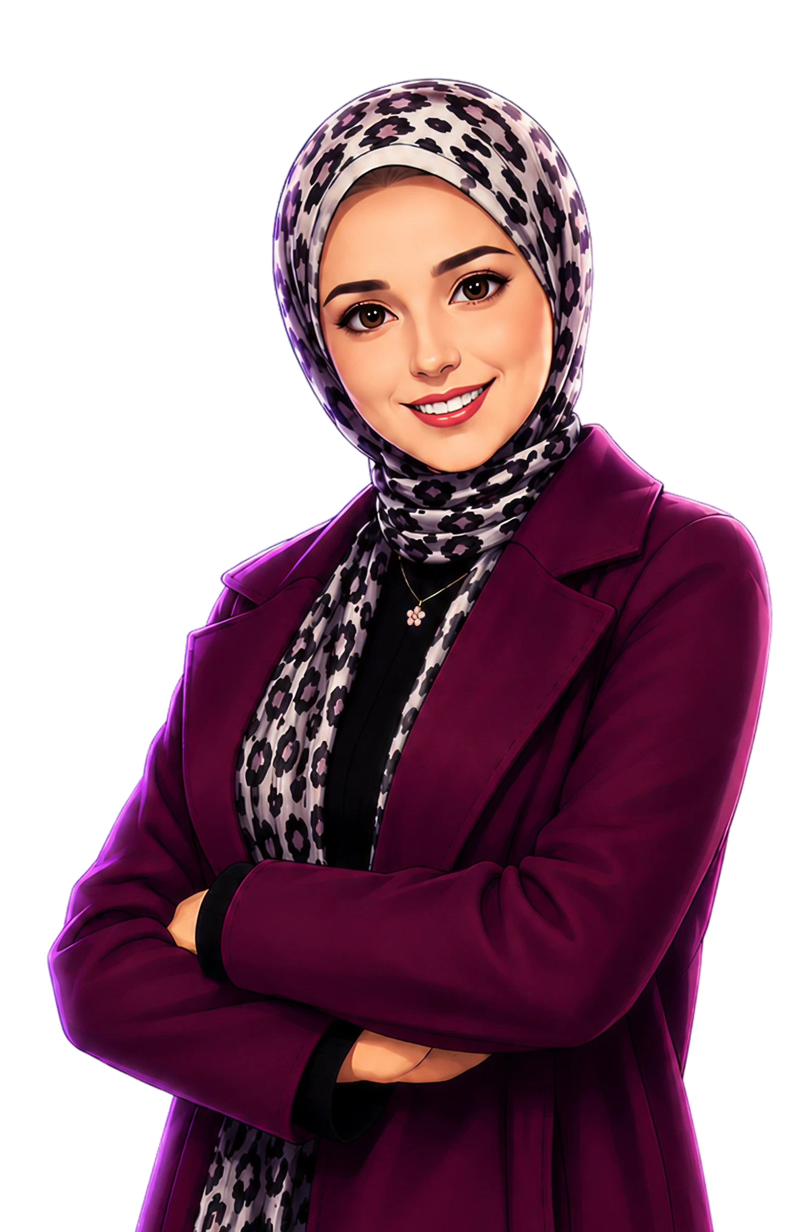 Portrait of Nada, Senior UI/UX Designer